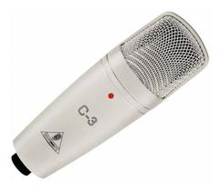 Microfone Behringer C-3 Condensador Cardióide Homologação: 66311909185