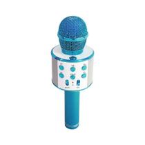 Microfone Bluetooth Infantil - Karaokê Show - Azul - Toyng