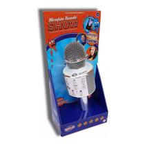 Microfone Bluetooth Infantil - Karaokê Show - Branco - Toyng