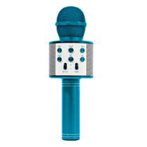 Microfone Bluetooth Karaokê Portátil Recarregável