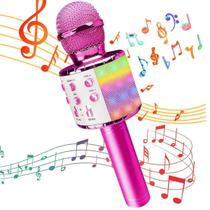 Microfone Bluetooth Karaoke Sem Fio Youtube Muda Voz Infanti