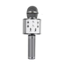 Microfone Bluetooth Karaoke Sem Fio Youtuber Reporter Cores