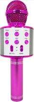 Microfone Bluetooth P/ Karaokê Spring Kids SPK 015 Rosa