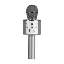 Microfone bluetooth prata zoop zp00994