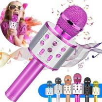 Microfone Bluetooth S/ Fio Youtuber Karaoke Cores Infantil - 9H