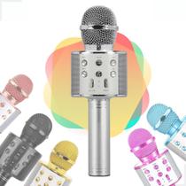 Microfone Bluetooth Sem Fio Youtube Karaoke Infantil Festa