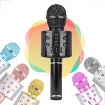 Microfone Bluetooth Sem Fio Youtube Karaoke Infantil Festa