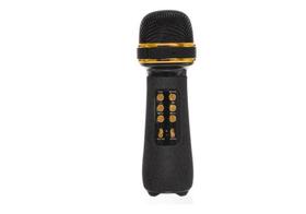 Microfone Bluetooth Sem Fio Youtuber Reporter Karaoke Fm Usb