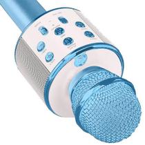 Microfone Bluetooth Wster Ws-858 Alto-Falante Karaokê - ul