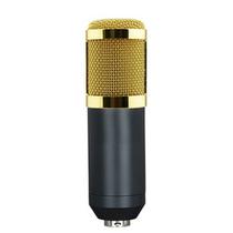 Microfone BM-800 com Fio e Suporte Anti-Choque - GS Black
