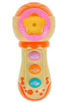 Microfone Brinquedo Infantil Musical Glam Girls Com Luzes