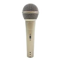 Microfone C/fio Profissional Ls58 Champanhe