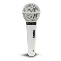 Microfone C/fio Sm-58 P4 Branco Leson