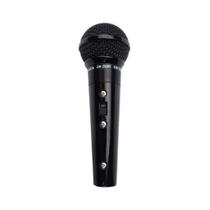 Microfone C/fio Sm-58 P4 Preto Brilhante Leson Microfone C/fio Sm-58 P4 Preto Brilhante Leson