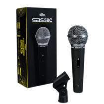 Microfone Cardióide Santo Angelo SAS 58C