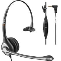 Microfone com cancelamento de ruído para fone de ouvido Wantek de 2,5 mm