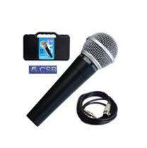 Microfone Com Fio Csr Ht-48 Profissional - Somos Loja ! Microfone Com Fio Csr Ht-48 Profissional - Somos Loja !