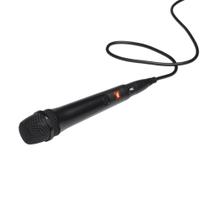 Microfone com Fio Dinâmico JBL PBM100 Wired Microphone, Preto - JBLPBM100BLK