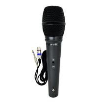 Microfone com Fio Dinâmico LS6-VK Resposta 50HZ a 13KHZ com Cápsula de Ímã de Neodímio Leson