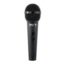 Microfone com Fio Dinâmico PV-7 Peavey XLR / XLR Com Cabo