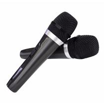 Microfone com fio Duplo profissional modelo MT-1003 Homologação: 37062009020