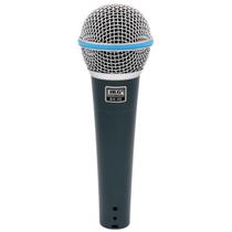Microfone Com Fio E Estojo Blg Ba-58 (=Beta58)