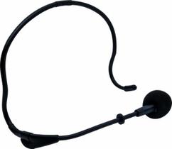 Microfone Com Fio Headset Auricular P2/P10 Preto Hm20 Yoga