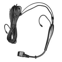 Microfone Com Fio Headset Cardioide Preto Com Mini Xlr 4 Pinos SK-MH70 Skypix
