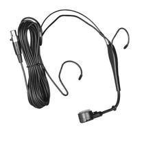 Microfone Com Fio Headset Cardioide Preto Com Mini Xlr 4 Pinos SK-MH70 Skypix
