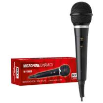 Microfone Com Fio Knup KP-M0011, Cabo 3 Metros *