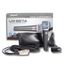 Microfone com Fio Lexsen LM-B57A Dinâmico