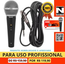 Microfone com fio profissional 5 metros Melhor microfone profissional de voz