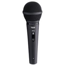 Microfone Com Fio Profissional 600 Ohms Preto Fnk-5 Novik