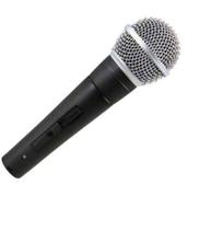 Microfone Com Fio Profissional Completo P/ Caixa Som Karaokê KP-M0014 - Knup