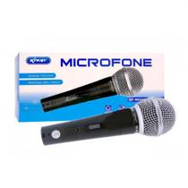 Microfone Com Fio Profissional Completo para Igreja Palestras Karaokê KNUP KP-M0014