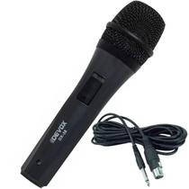 Microfone Com Fio Profissional Dinâmico Devox Dx-38 Com Cabo