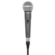 Microfone com fio profissional ls58 chumbo, acompanha cabo de 5 metros