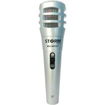 Microfone Com Fio Storm MICN0007 Prata Microfone Com Fio Storm MICN0007 Prata