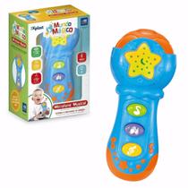 Microfone Com Luz E Som Multikids Primeira Infância Microfone Com Luz E Som Multikids Primeira Infância