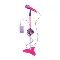 Microfone Com Pedestal Infantil Barbie Dreamtopia F0057-6 -