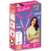 Microfone com Pedestal Luluca FUN Microfone com Pedestal Luluca FUN