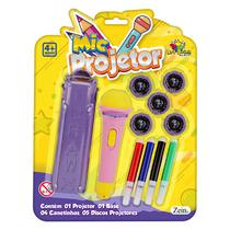 Microfone Com Projetor de Imagens Divertidas Para Crianças Menino Menina Brinquedo Microfone Com Projetor de Imagens Divertidas Para Crianças Menino Menina Brinquedo