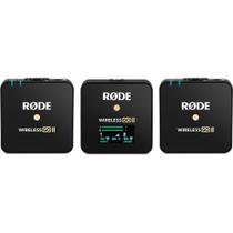 Microfone Compacto Sem Fio Rode Wireless Go Ii Com 2 Microfo Microfone Compacto Sem Fio Rode Wireless Go Ii Com 2 Microfo