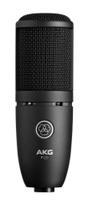 Microfone Condensador AKG P120 Black XLR para Estúdio