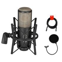 Microfone Condensador AKG Project Studio P220 com Filtro Pop