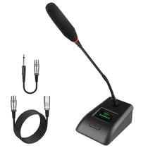 Microfone Condensador Befuoiu Gooseneck com Cabo XLR de 8m