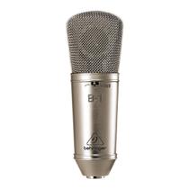 Microfone condensador behringer b1 profissional diafragma largo xlr para estúdio