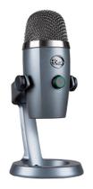 Microfone Condensador Blue Yeti Nano Omnidirecional Cinza