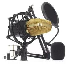 Microfone Condensador BM-800 Para Webcast Podcast Gravação Apresentação