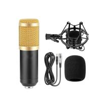 Microfone Condensador Bm800 Xlr/p2 Estúdio Profissional Podcast